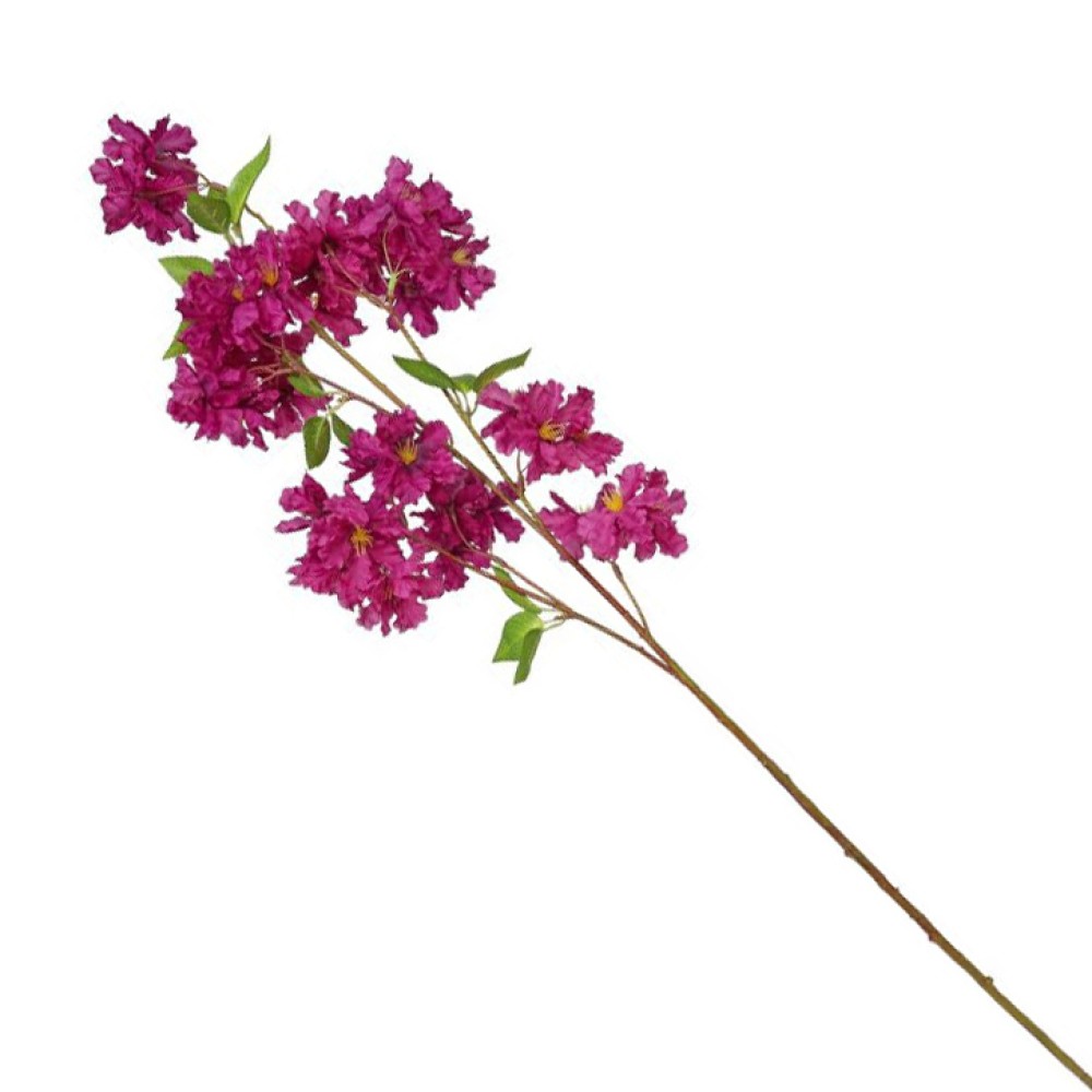 Artificial Cherry Blossom Branch Hot Pink 91cm Artificial Flowers